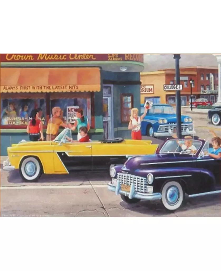 SunsOut The Past Lane 35 piece Jigsaw Puzzle for Adults