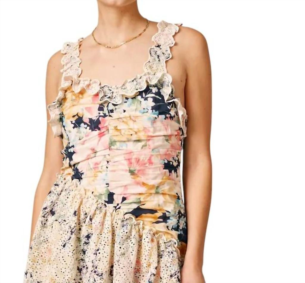 BYTIMO Bytimo - COTTON SLUB FLOUNCE DRESS