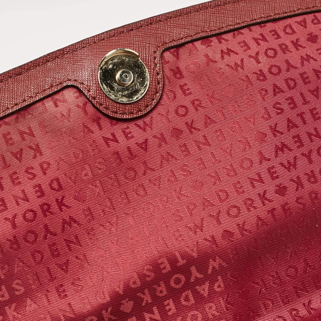 Kate Spade Kate Spade Maroon Leather Way Lilah Top Handle Bag 8