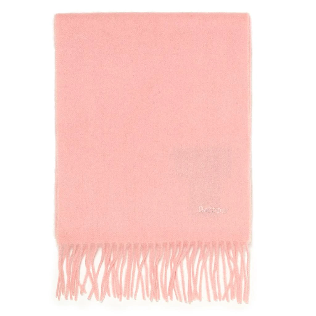 Barbour Barbour Women's Lambswool Woven Scarf - Blush Pink 3