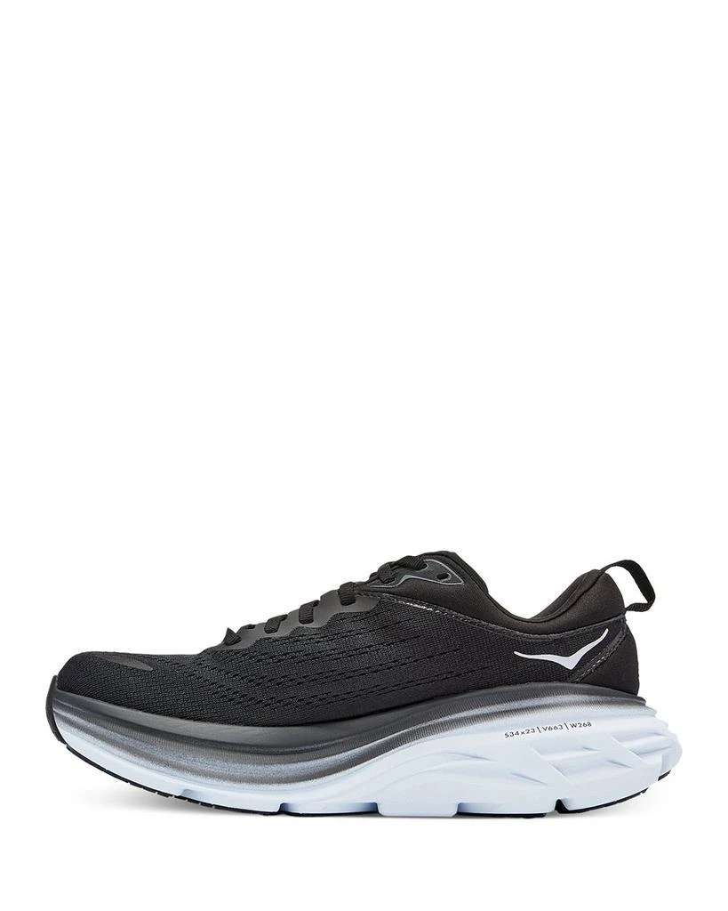 Hoka One One Women's Bondi 8 Wide Low Top Sneakers 7