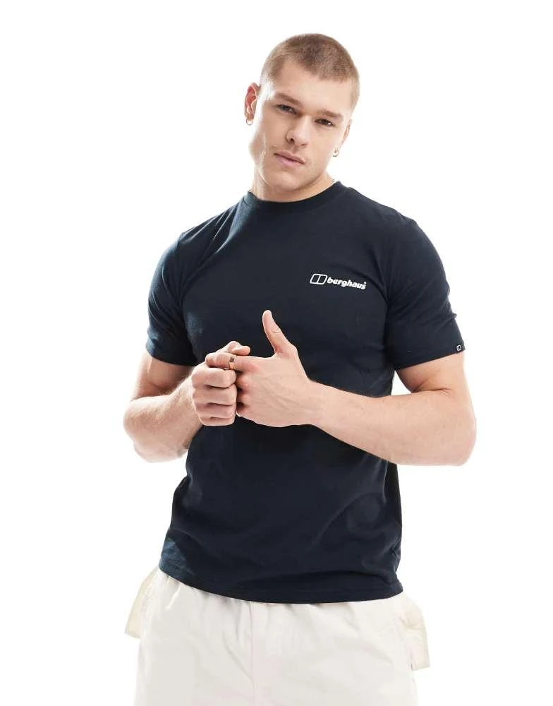 Berghaus Berghaus Oversized Logo Short Sleeve T-Shirt in black 1
