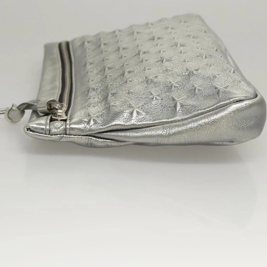 Jimmy Choo Star Studs Leather Clutch Bag (Pre-Owned) 4