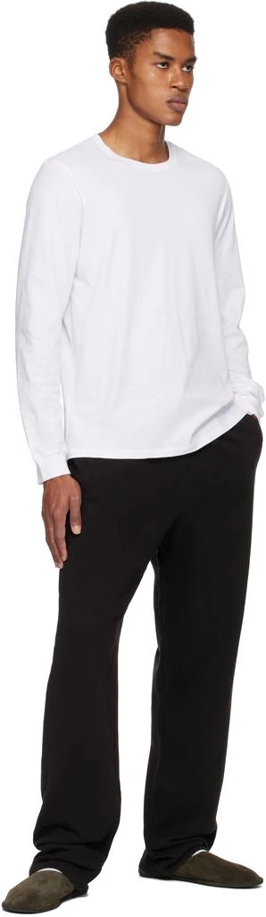 SKIMS White SKIMS Cotton Classic Long Sleeve T-shirt 4