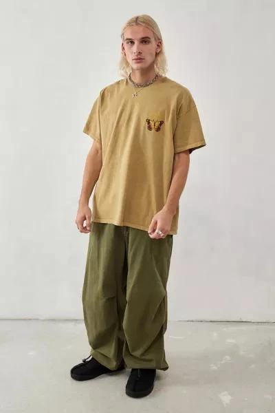 Urban Outfitters UO Stone Natural Energy Cross Stitch Tee 3