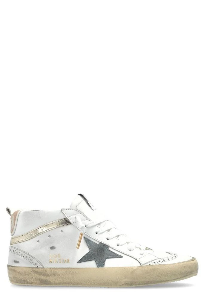 Golden Goose Golden Goose Deluxe Brand Mid Star Lace-Up Sneakers 1