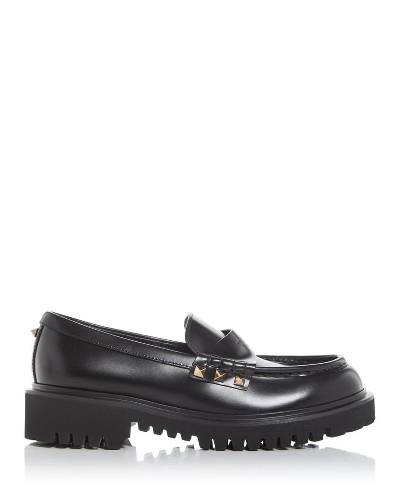 Valentino Women's Rockstud Lug Sole Loafers 3