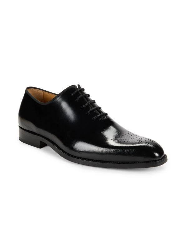 Saks Fifth Avenue Jonathan Leather Oxfords 2