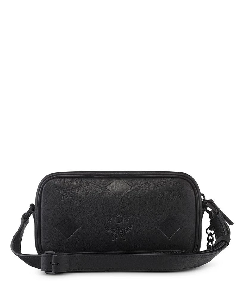 MCM Aren Maxi Monogram Leather Crossbody 2