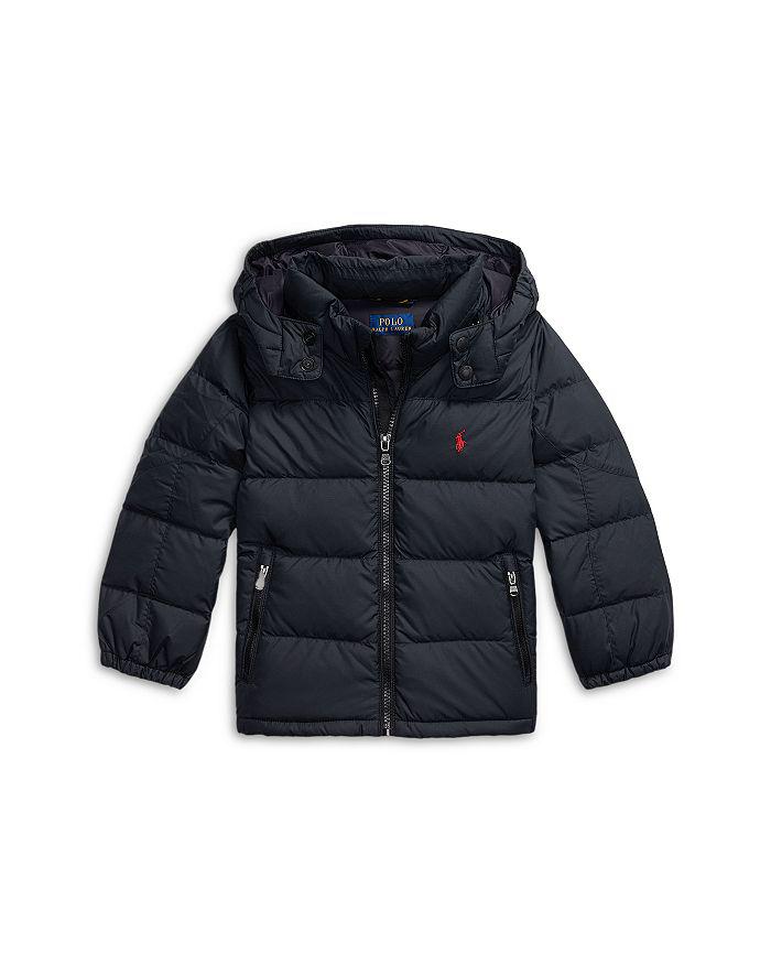 Ralph Lauren Boys' Ripstop Down Hooded Jacket - Little Kid