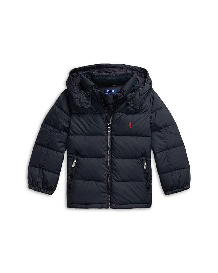 Ralph Lauren Boys' Ripstop Down Hooded Jacket - Little Kid 1