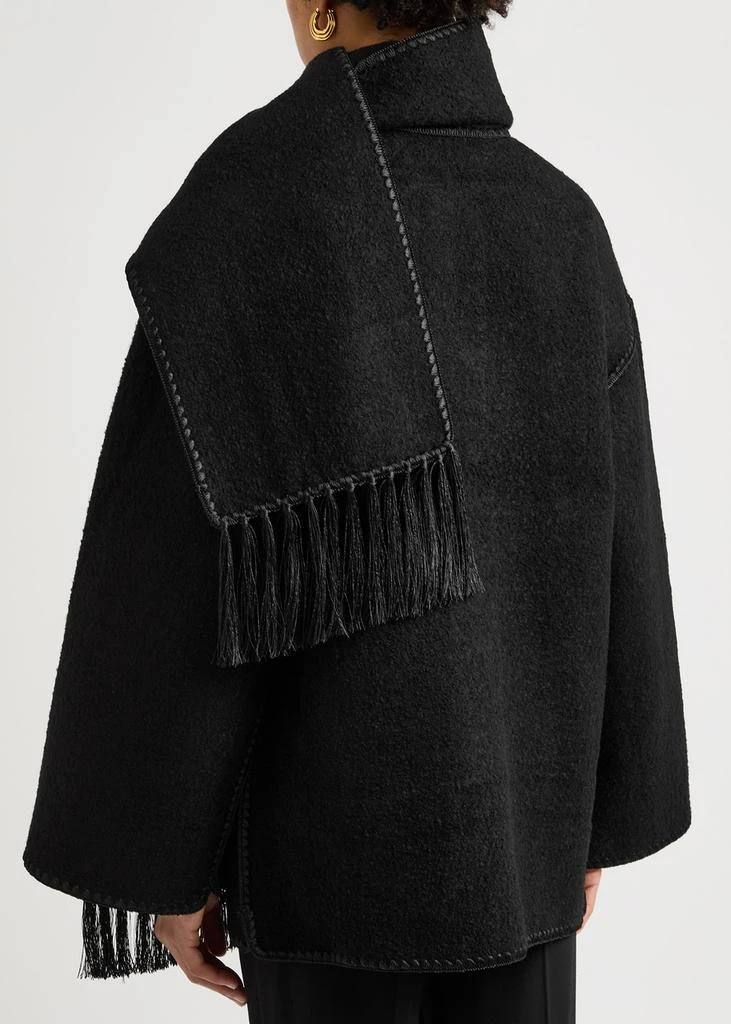 Totême Scarf-effect wool-blend jacket 3