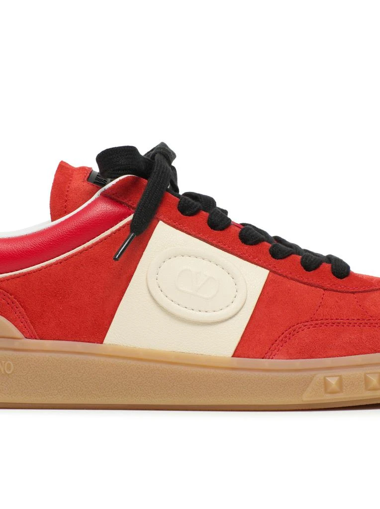 Valentino Garavani UPVILLAGE LOW TOP SNEAKER IN SPLIT LEATHER AND CALFSKIN NAPPA LEATHER 6