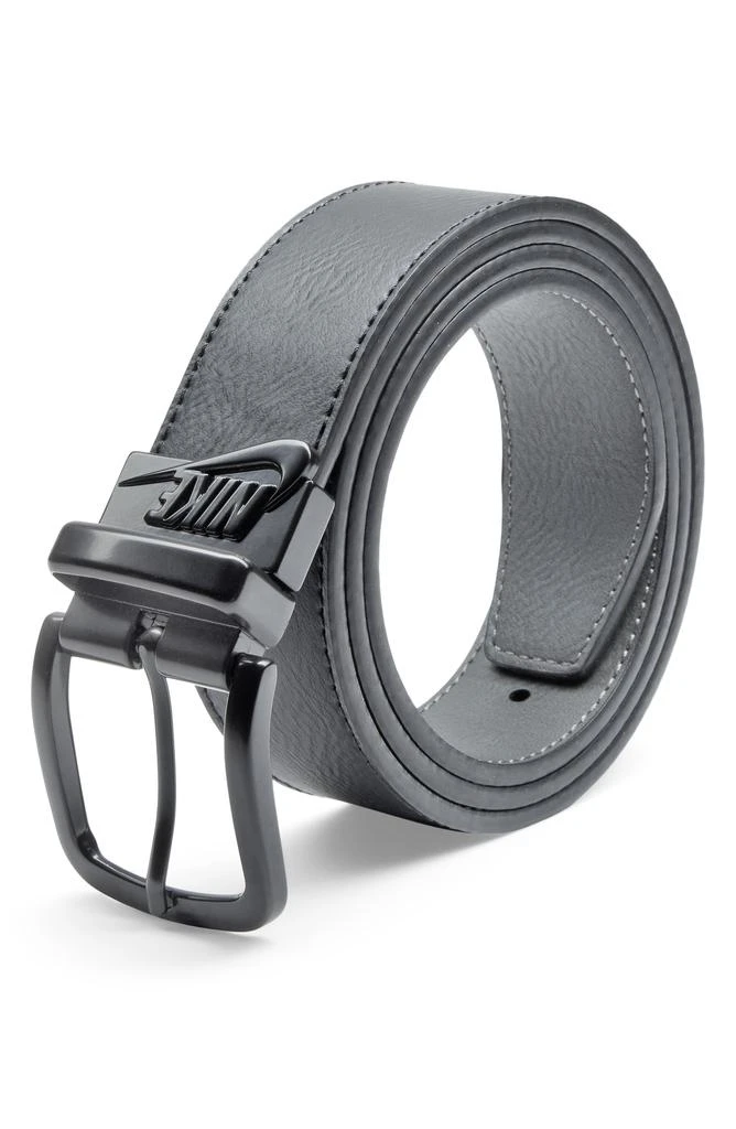 NIKE Reversible Contoured Swoosh Feather Edge Belt 4