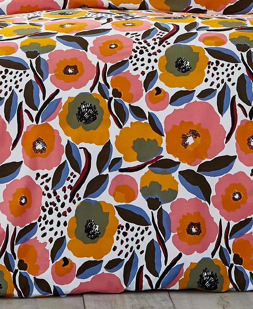 marimekko Rosarium Cotton Reversible 3 Piece Duvet Cover Set 3