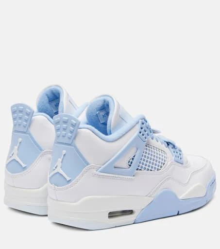NIKE Air Jordan 4 floral-appliqué sneakers 2