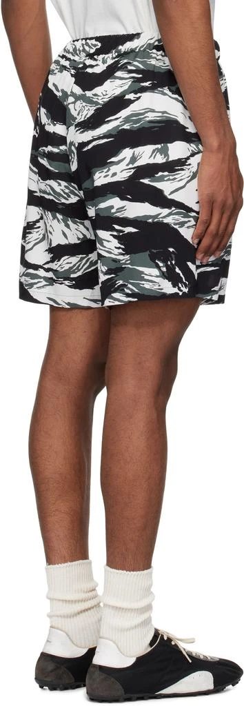 TAKAHIROMIYASHITA TheSoloist. Black & White Tiger Camouflage Shorts 3