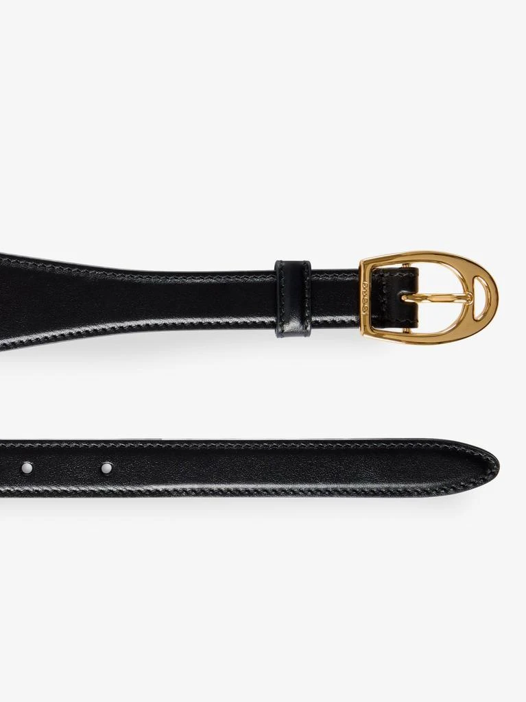 Gucci Leather belt with oversized Horsebit 2