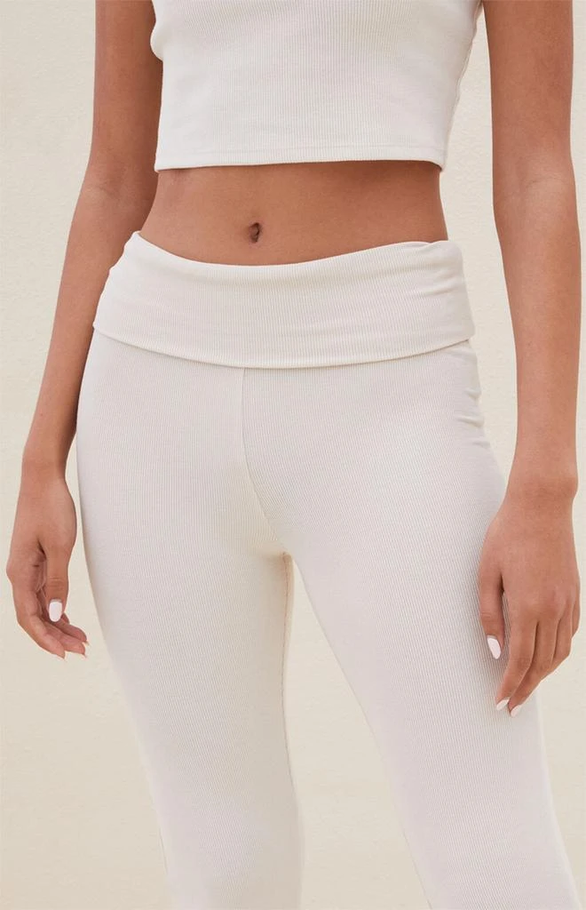 Beverly and Beck Femme Foldover Yoga Pants 2