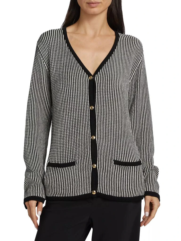 ANINE BING Dave Stripe Cardigan 3