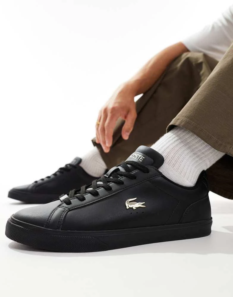 Lacoste Lacoste Lerond Pro trainer in black 1
