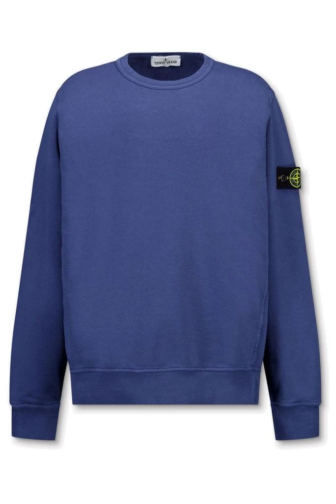Stone Island Stone Island Junior Logo Patch Crewneck Sweatshirt