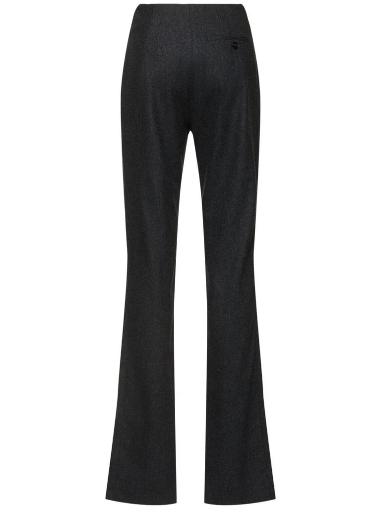 THE FRANKIE SHOP Morrison Stretch Wool Straight Pants 4