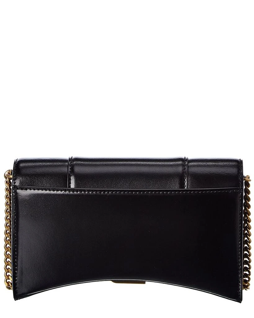 Balenciaga Balenciaga Hourglass Leather Wallet On Chain, os 2