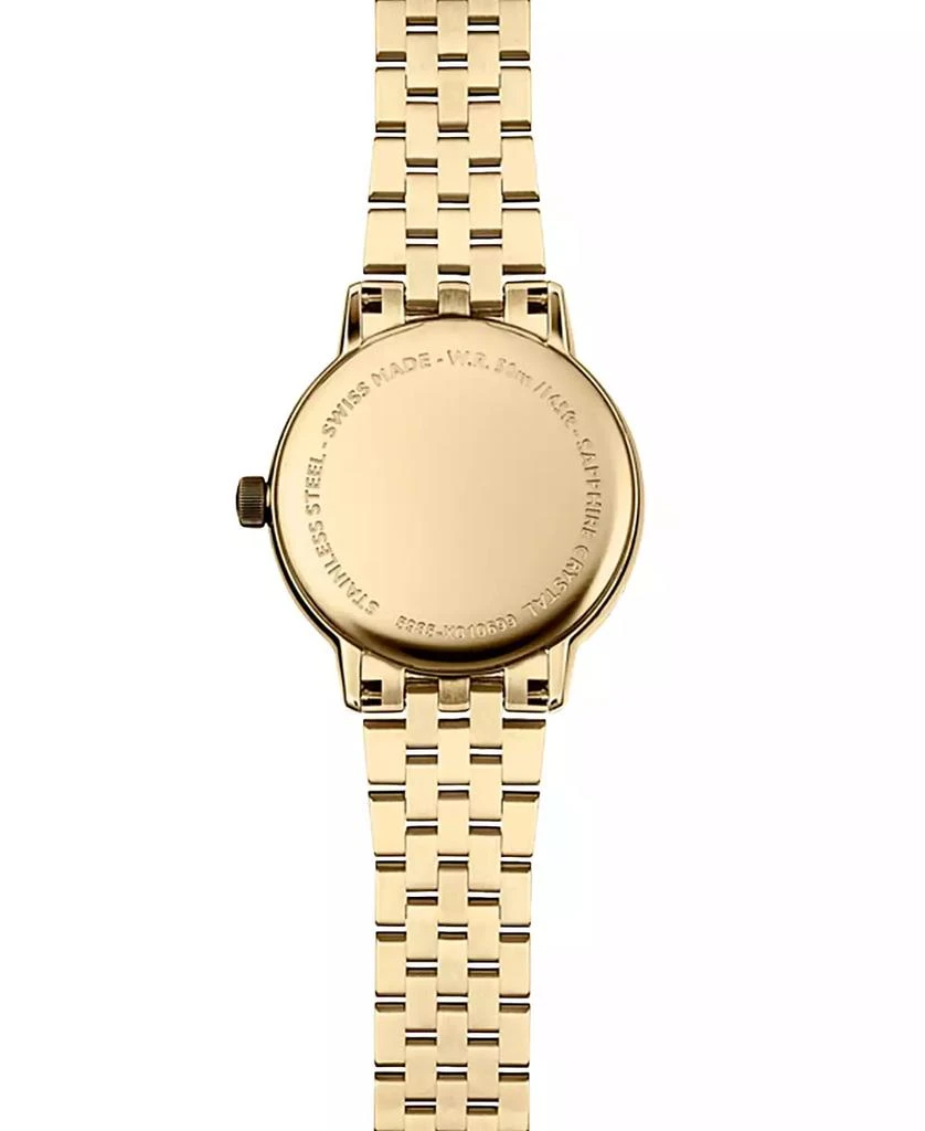 Raymond Weil Women's Swiss Toccata Gold PVD Stainless Steel Bracelet Watch 29mm 2