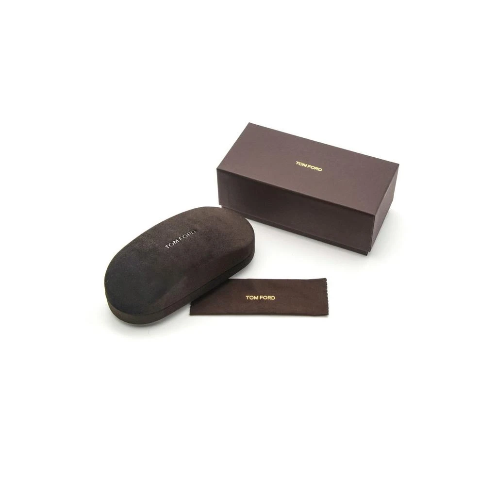 Tom Ford Tom Ford Shiny Black & Smoke Round Sunglasses FT0819-5401A 5