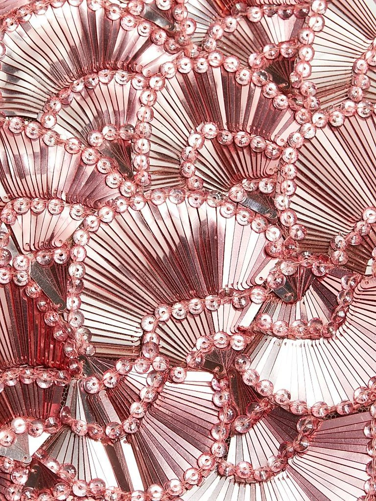 Sequined Scallop Bustier Cocktail Dress  On Sale Now with Up to 40% Off |  Discover Exclusive Deals & Savings at BeyondStyle  Authentic Oscar de la  Renta sequin|open-back|women's apparel|dresses|premier|2|Women's|mini-length|solid|women's|hispanic  ...