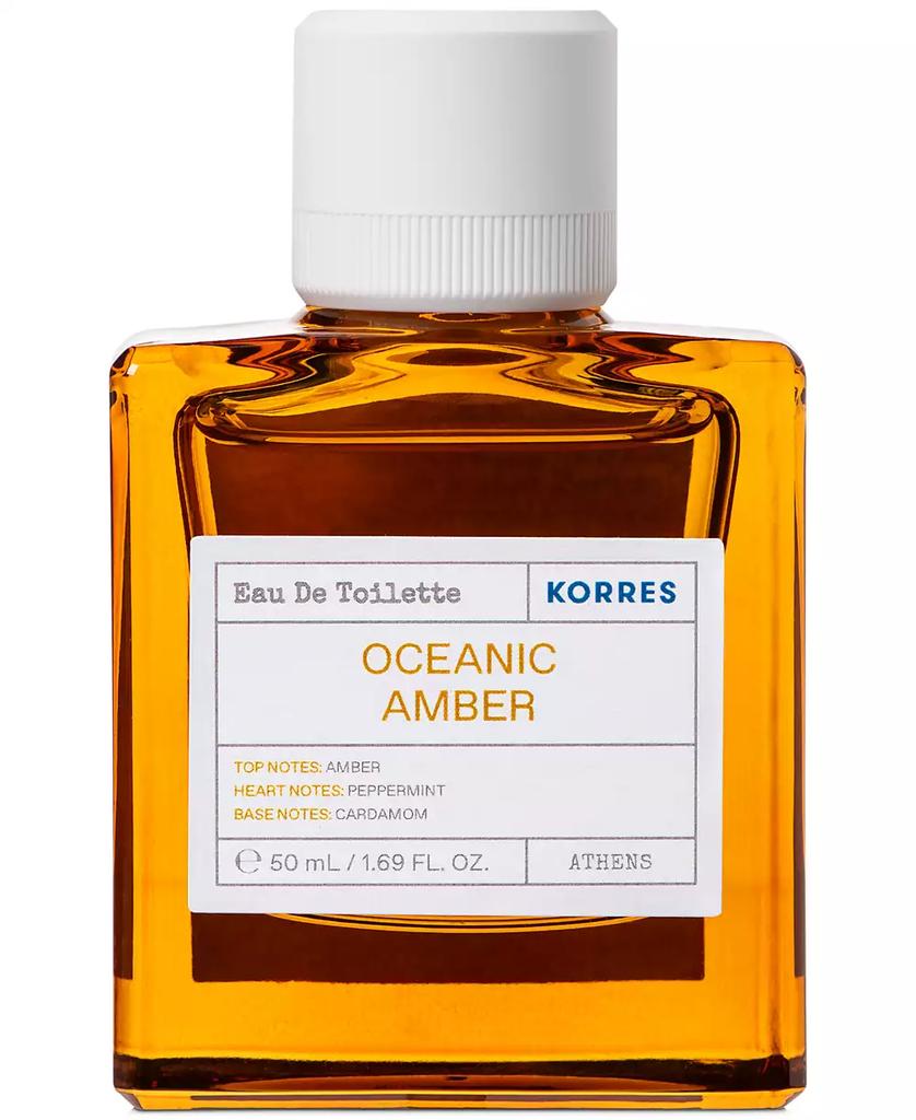 KORRES Men's Oceanic Amber Eau de Toilette, 50 ml