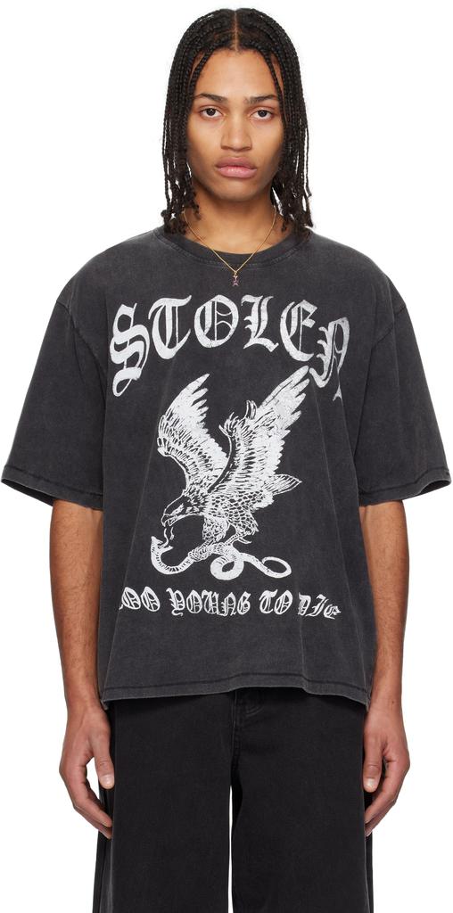 Stolen Girlfriends Club Black Eagle Strike T-shirt