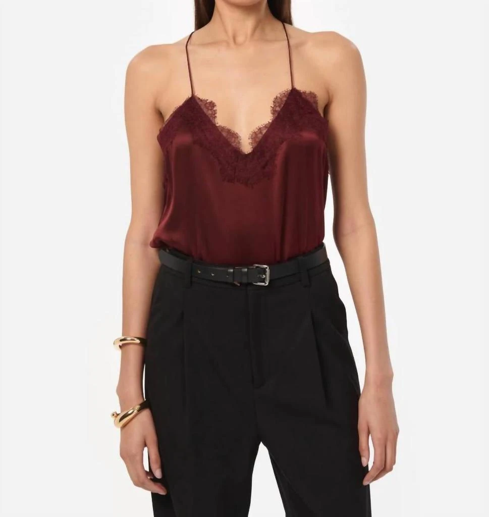 CAMI NYC Cami Nyc - Racer Charmeuse Cami 1
