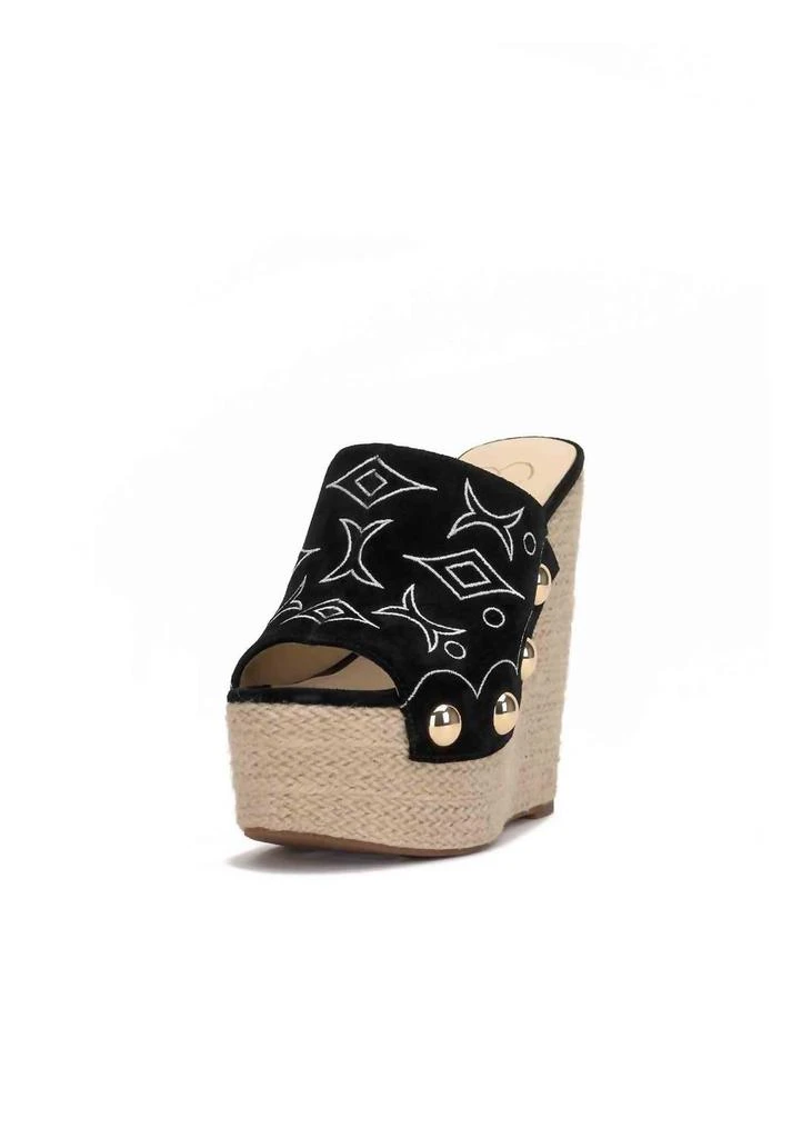 Jessica Simpson Women's Vadim Espadrille Wedge Heels In Black 2