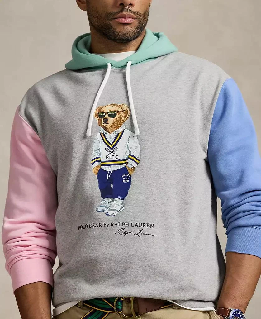 Ralph Lauren Men's Big & Tall Polo Bear Fleece Hoodie 4