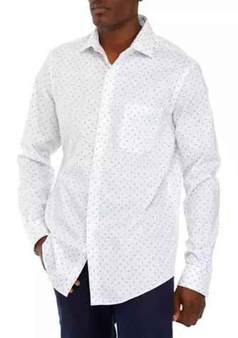 Van Heusen Men's Ultra Wrinkle Free Stretch Collar Shirt 1