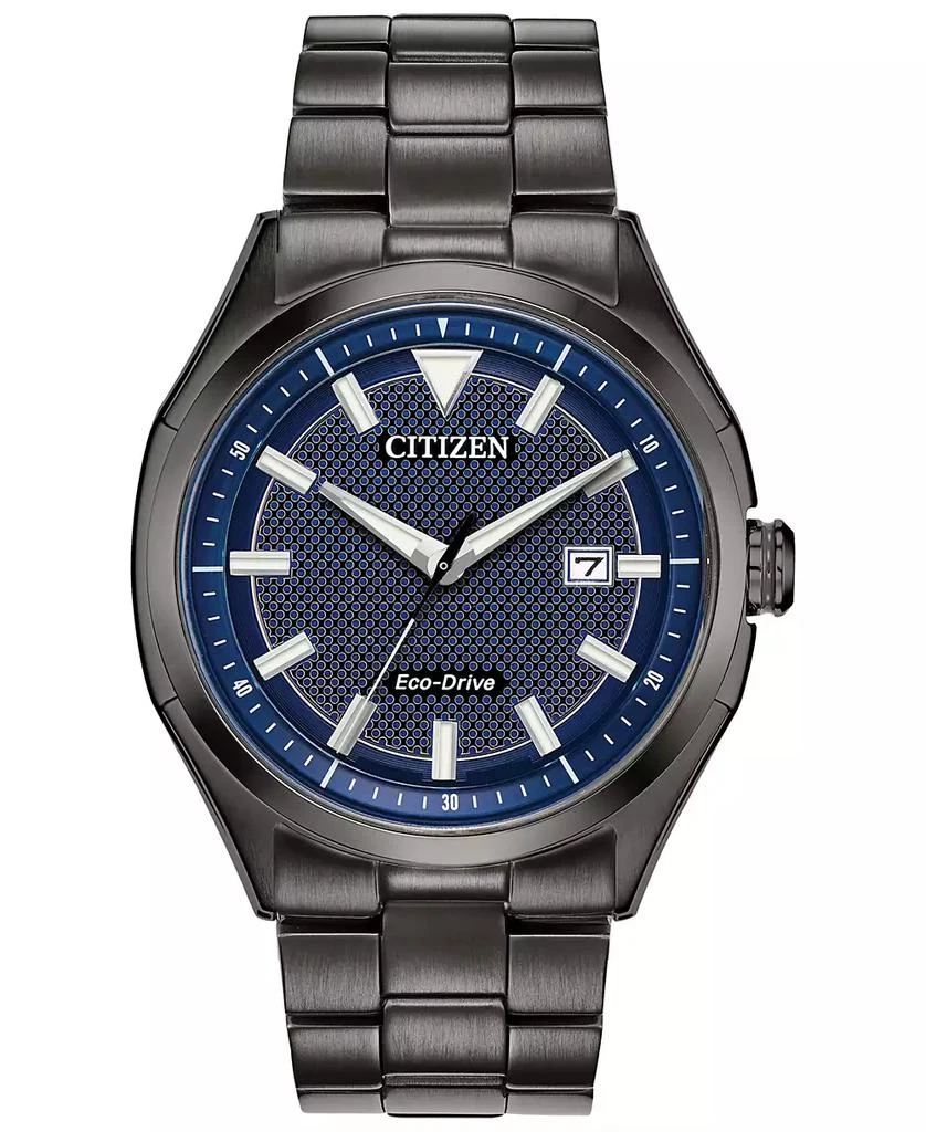 Citizen Drive From Citizen Eco-Drive Men's WDR Black Stainless Steel Bracelet Watch 41mm 1