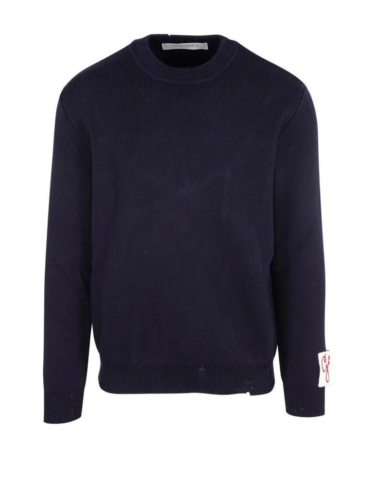 Golden Goose Golden Goose Deluxe Brand Logo Patch Knitted Jumper 1