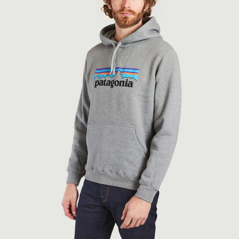 Patagonia M\'s P-6 Logo Uprisal Hoody Gravel Heather PATAGONIA 2