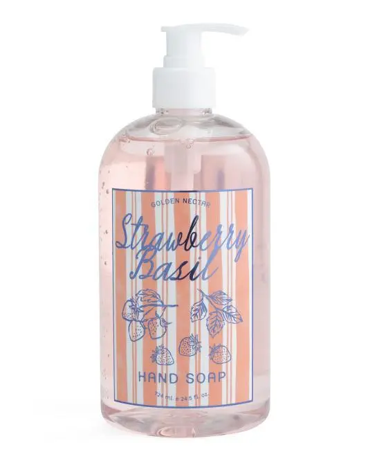 HOME AND BODY CO 24.5oz Strawberry Basil Hand Soap