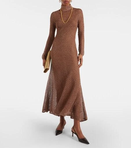 ladies winter maxi dresses Women Fall Velvet Dress Long Maxi Belt Dress A Line Long Sleeve Bridesmaid  Dresses Ankle Length Velvet Dresses for Wedding Guest Women Winter Clothes  Formal Elegant Velvet Evening Gown Brown M at main image 0
