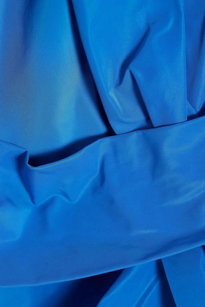 VERONICA BEARD Seema wrap-effect taffeta blouse 4