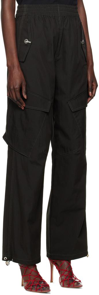 Dion Lee Black Latch Trousers