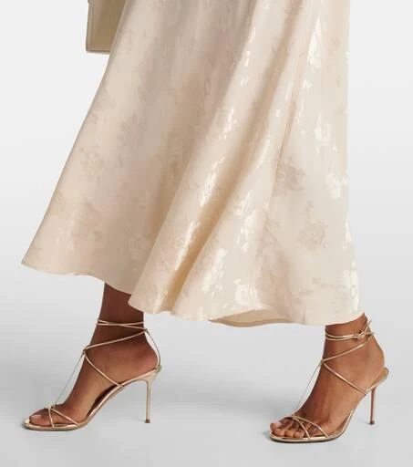 Rixo Bridal Sandrine floral jacquard midi dress 5