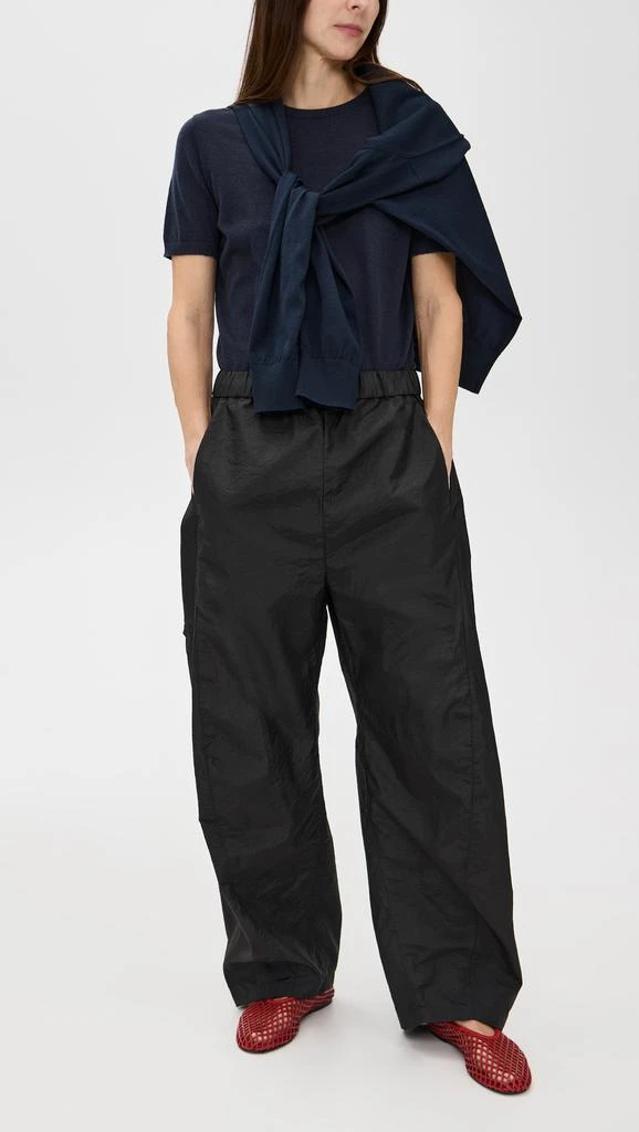 Tibi Petite Crispy Nylon Winslow Pants 4