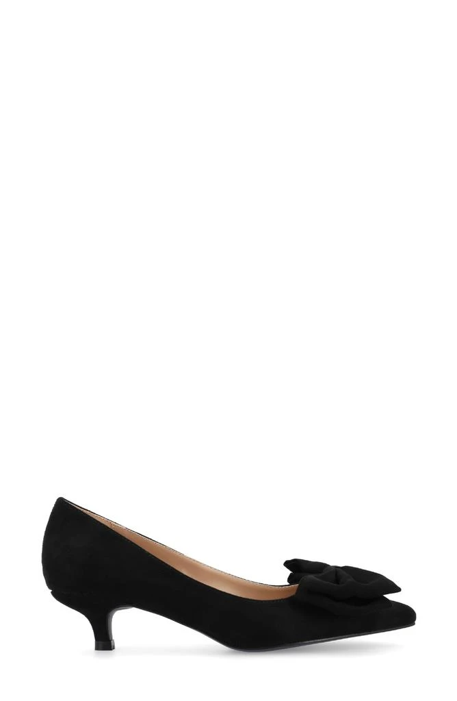 Journee Collection JOURNEE Orana Bow Kitten Heel Pump 4