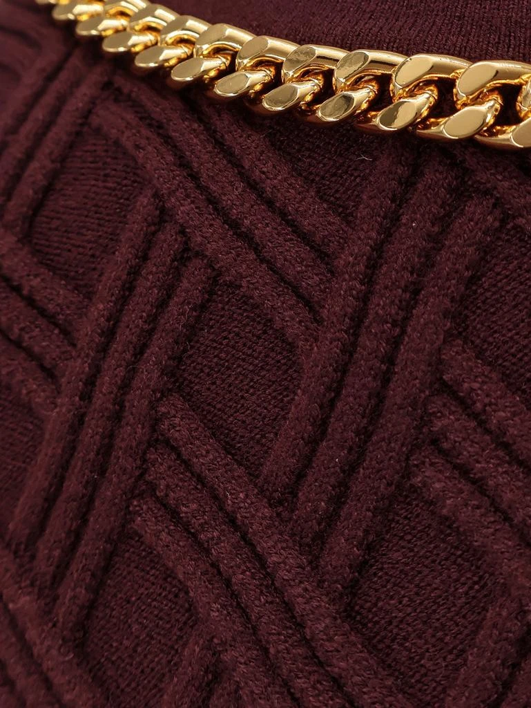 ELISABETTA FRANCHI Viscose blend cardigan 3
