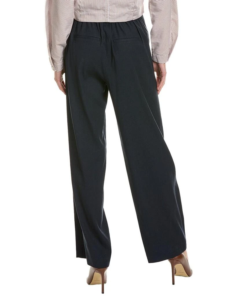 Vince Straight Leg Pull-On Linen-Blend Pant 2