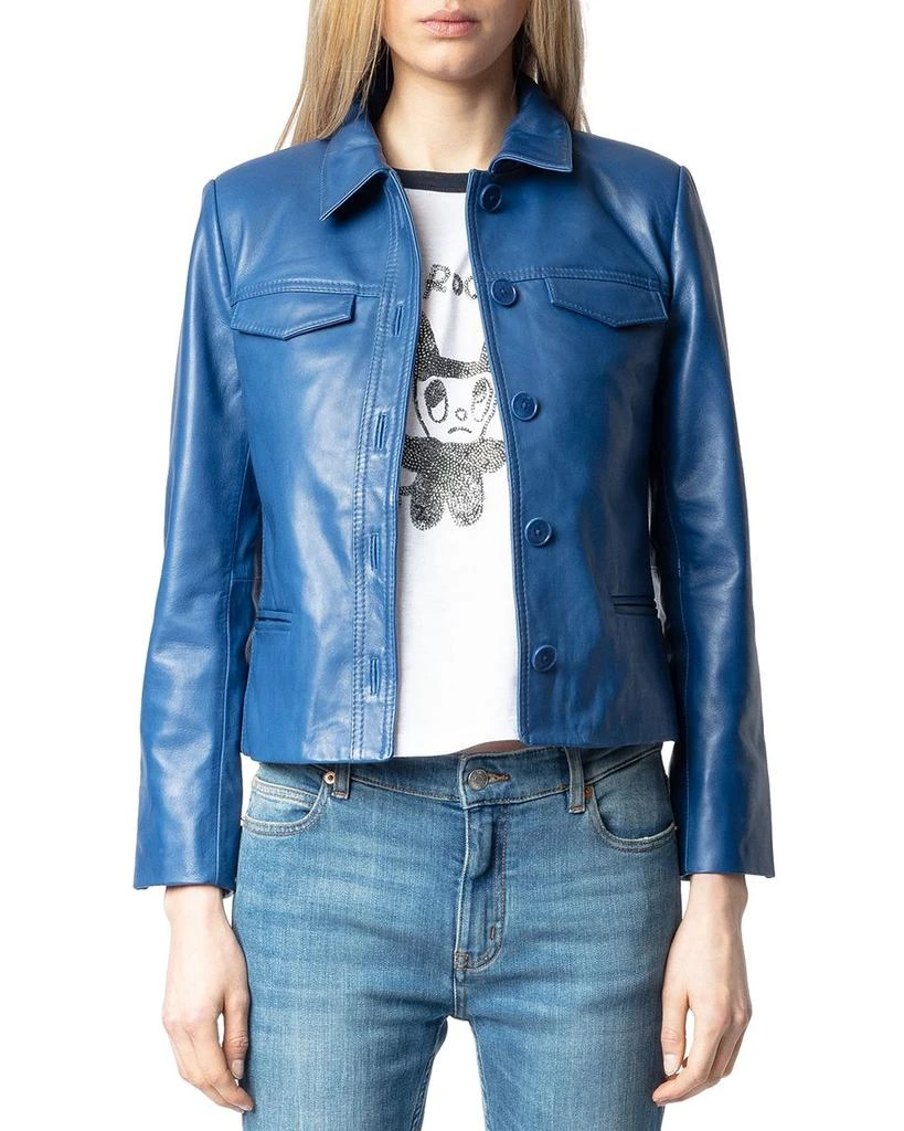 ZADIG & VOLTAIRE Liam Leather Jacket 1